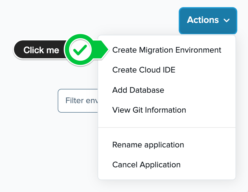 Creating Migration Environment on Acquia Cloud