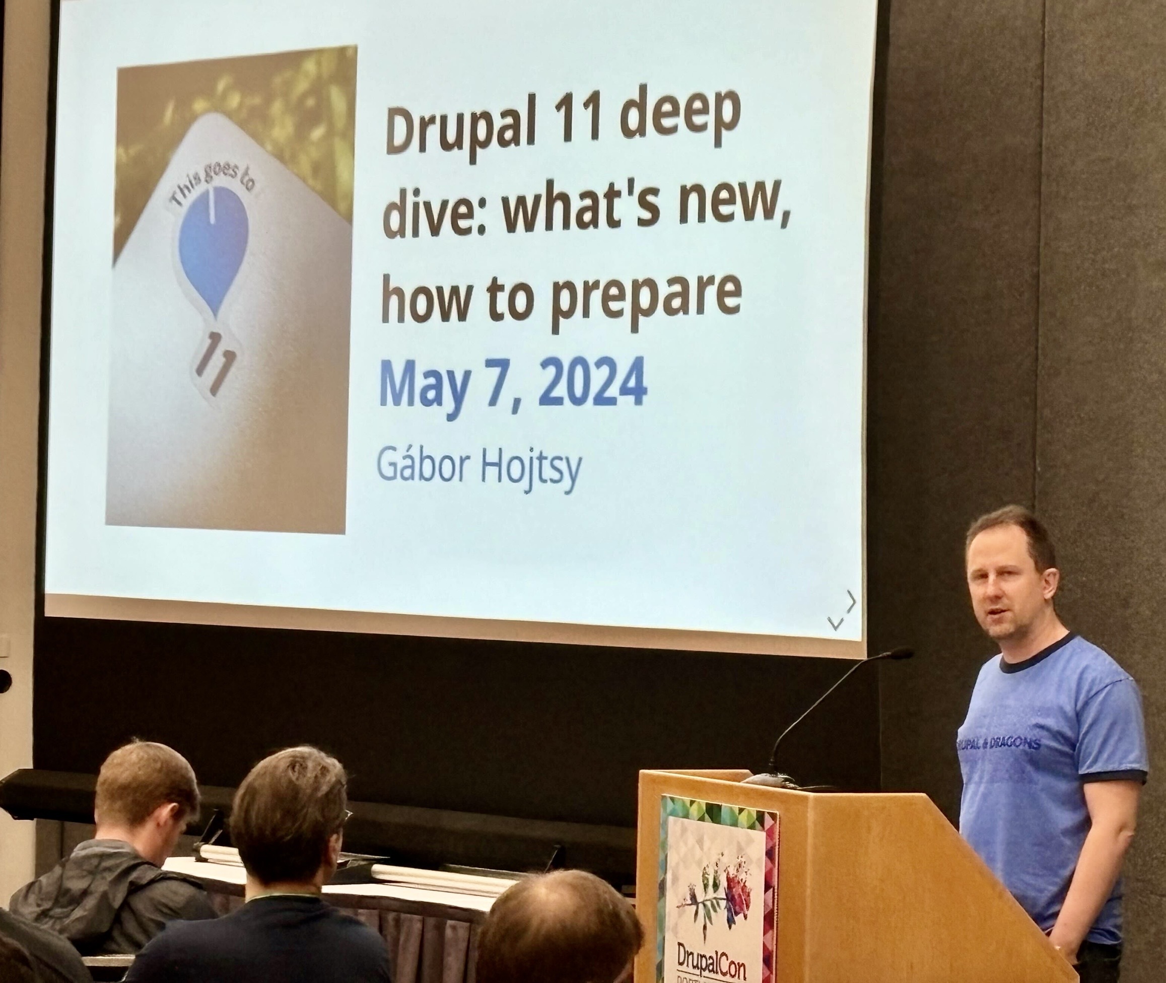 Gabor's Drupal 11 talk