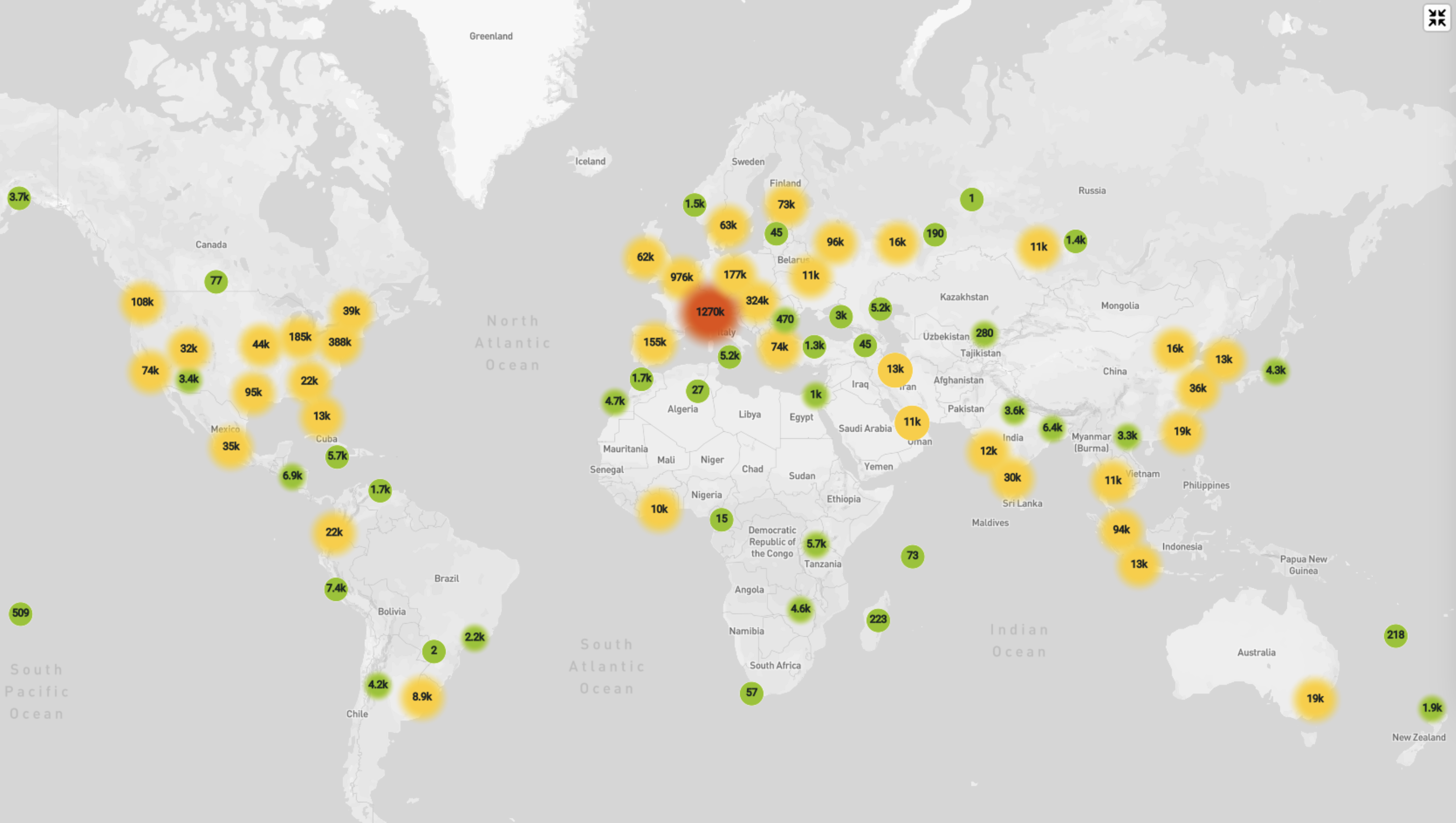 botnet map