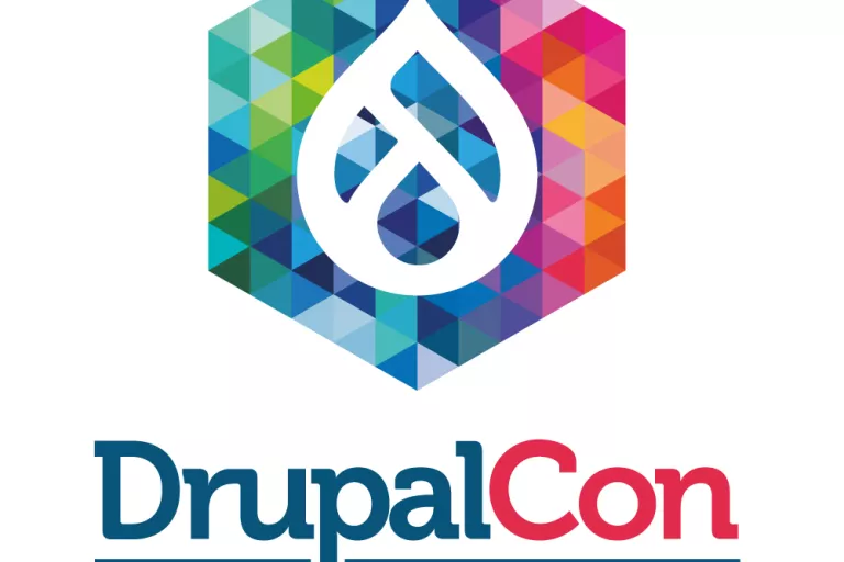 DrupalCon vertical logo